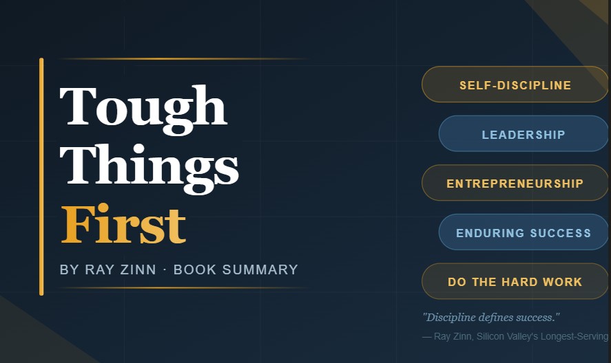 Tough Things First