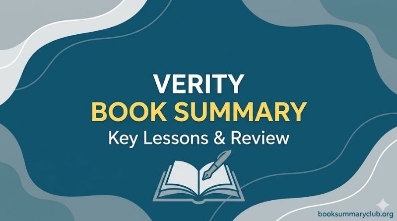 Verity Book Summary
