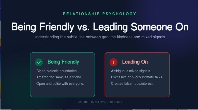 Being Friendly vs. Leading Someone On